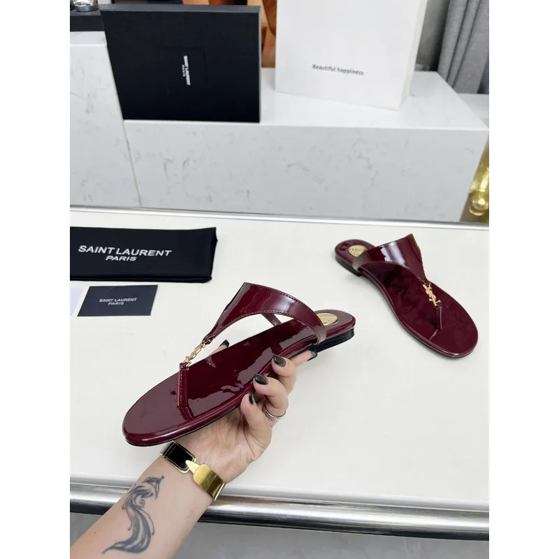 YSL Shoes for YSL slippers for women #A53325