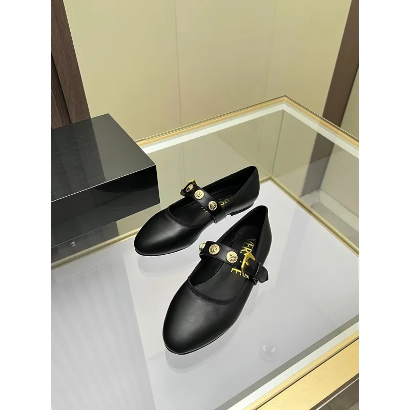 Versace shoes for Womens Versace Flats #A64766