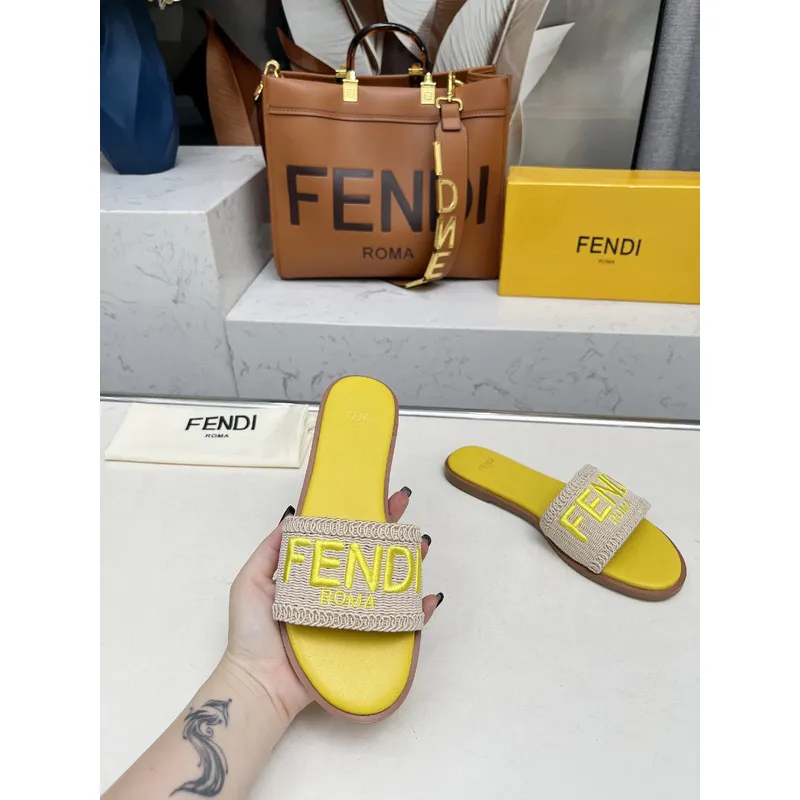 Fendi shoes for Fendi slippers for women #A50208