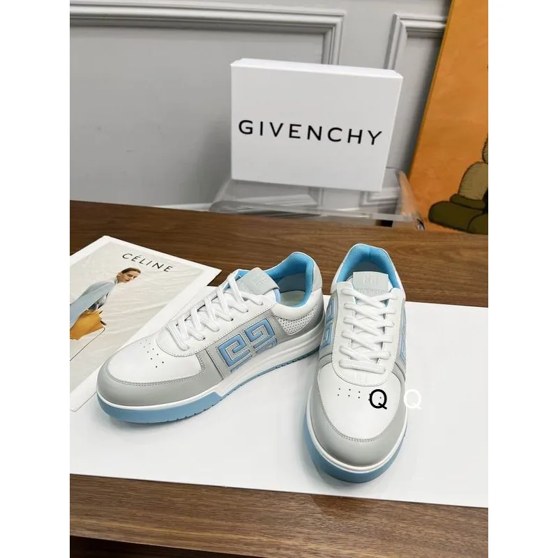 Givenchy Shoes for Mens Givenchy Sneakers Black/White/Blue #A60627