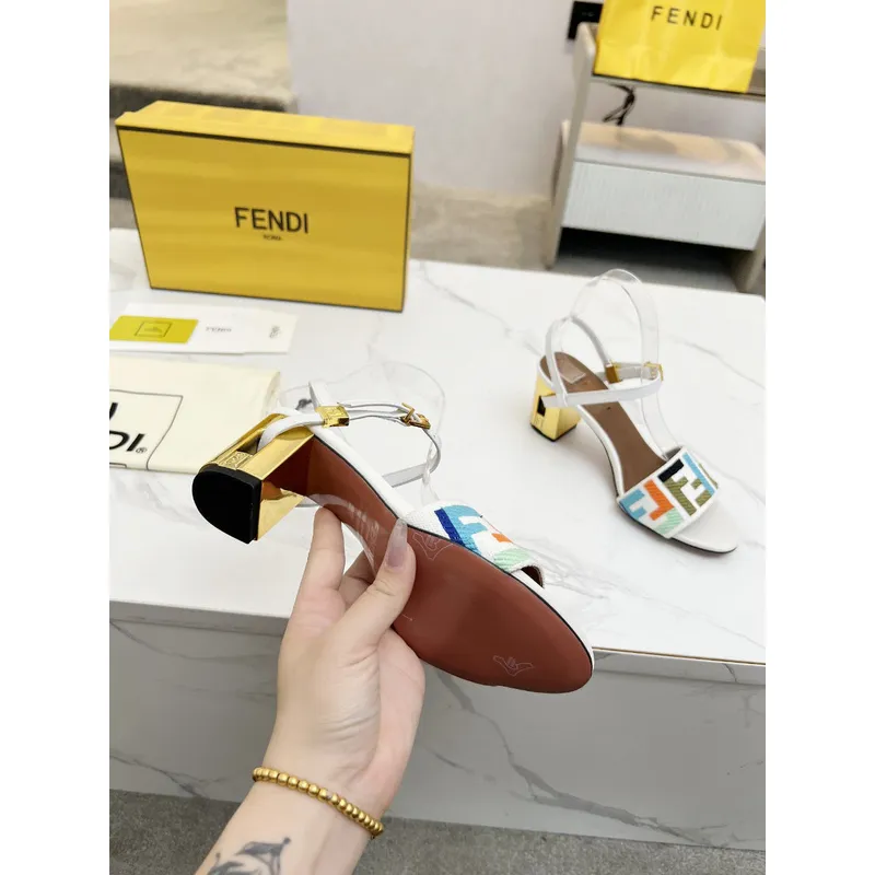 Fendi shoes for Fendi High-heeled shoes for women #A49596