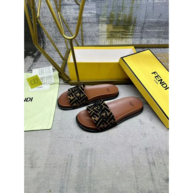 Fendi shoes for Fendi Slippers for men and women #A52529 Fendi shoes for Fendi Slippers for men and women #A52529
