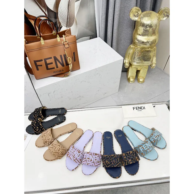 Fendi shoes for Fendi slippers for women #A50750