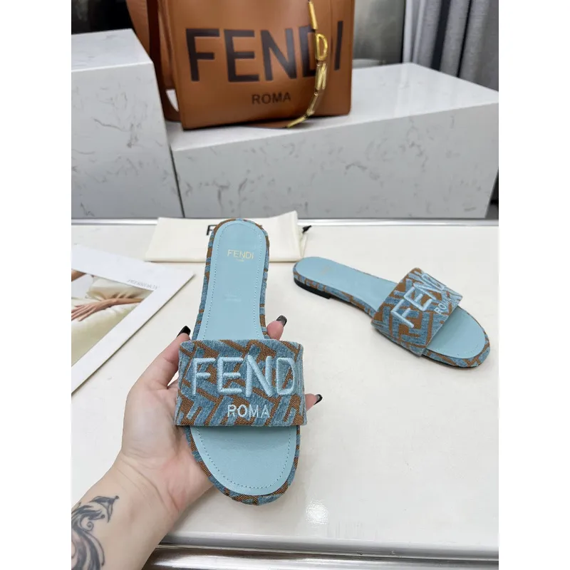 Fendi shoes for Fendi slippers for women #A50750
