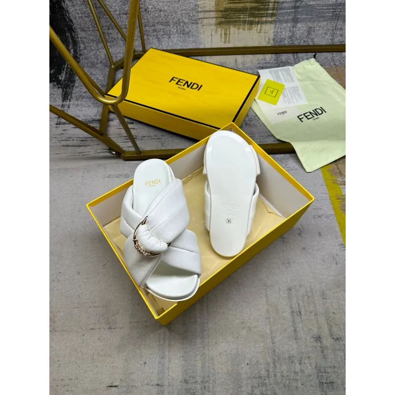 Fendi shoes for Fendi slippers for women #A49896