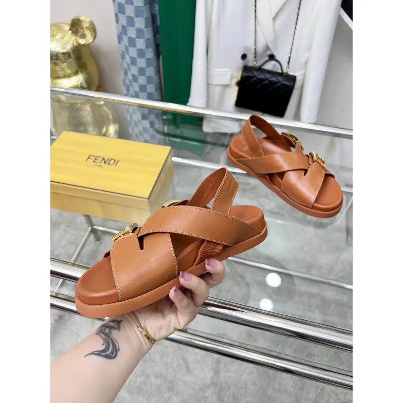 Fendi shoes for Fendi Slippers for men #A52445