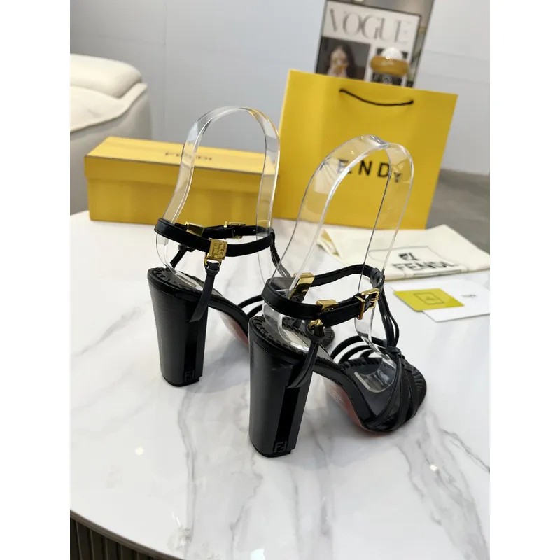 Fendi shoes for Fendi High-heeled shoes for women #A49597