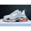 New Balenciaga 17FW Triple S Sneakers Mens Women Casual Shoes Triple S Clear Sole White Green Black Red Rainbow Sports Outdoor Dad Shoe #9875178