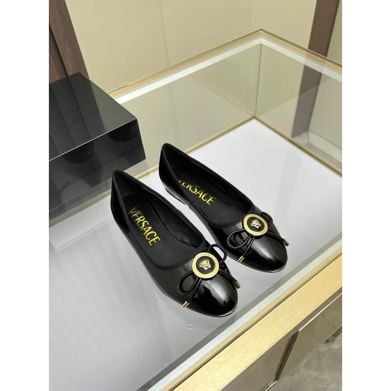 Versace shoes for Womens Versace Flats #A64769