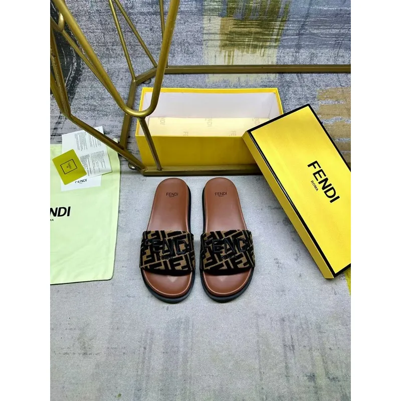 Fendi shoes for Fendi Slippers for men and women #A52529 Fendi shoes for Fendi Slippers for men and women #A52529