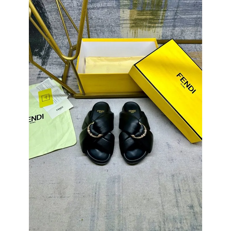 Fendi shoes for Fendi slippers for women #A49900