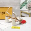 Fendi shoes for Fendi High-heeled shoes for women Heel height:9.5cm #A61171