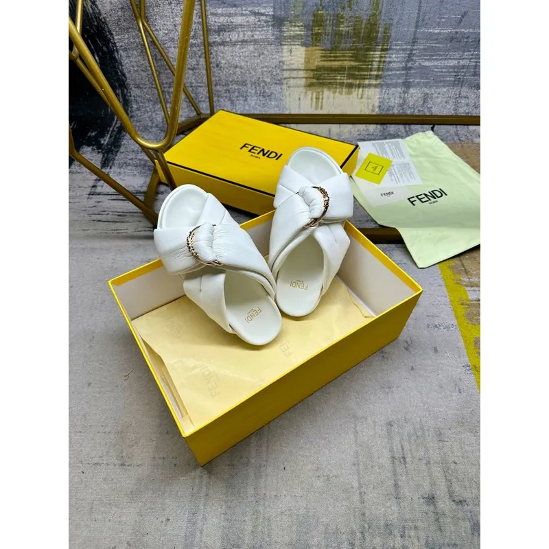 Fendi shoes for Fendi slippers for women #A49896