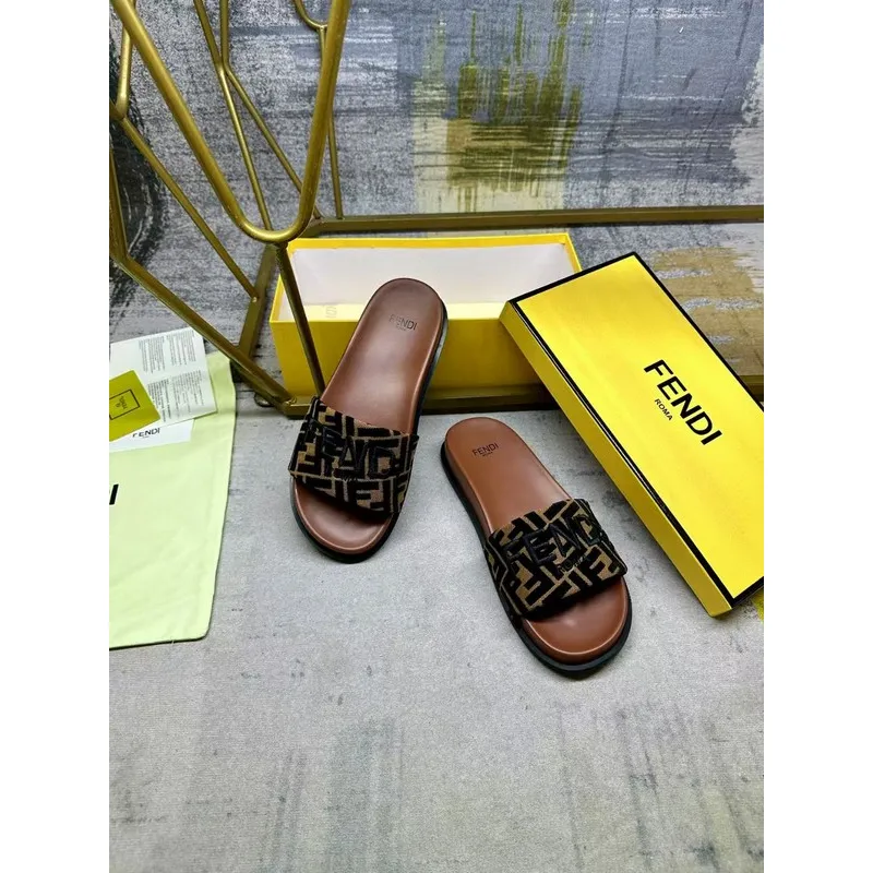 Fendi shoes for Fendi Slippers for men and women #A52529 Fendi shoes for Fendi Slippers for men and women #A52529