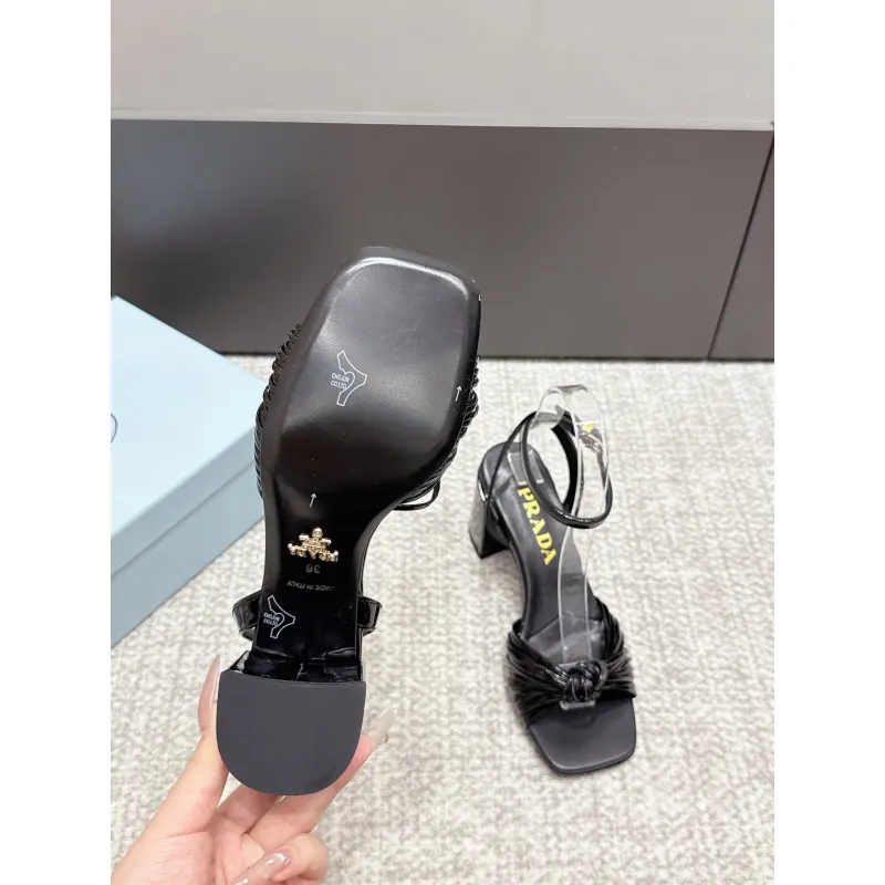 Prada Shoes for Womens Prada Sandals Heel height:7cm #A65288