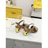 Fendi shoes for Fendi High-heeled shoes for women #A49596