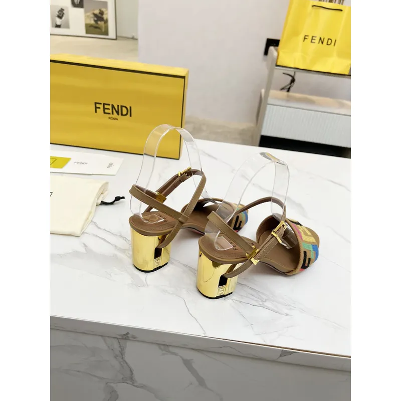Fendi shoes for Fendi High-heeled shoes for women #A49596