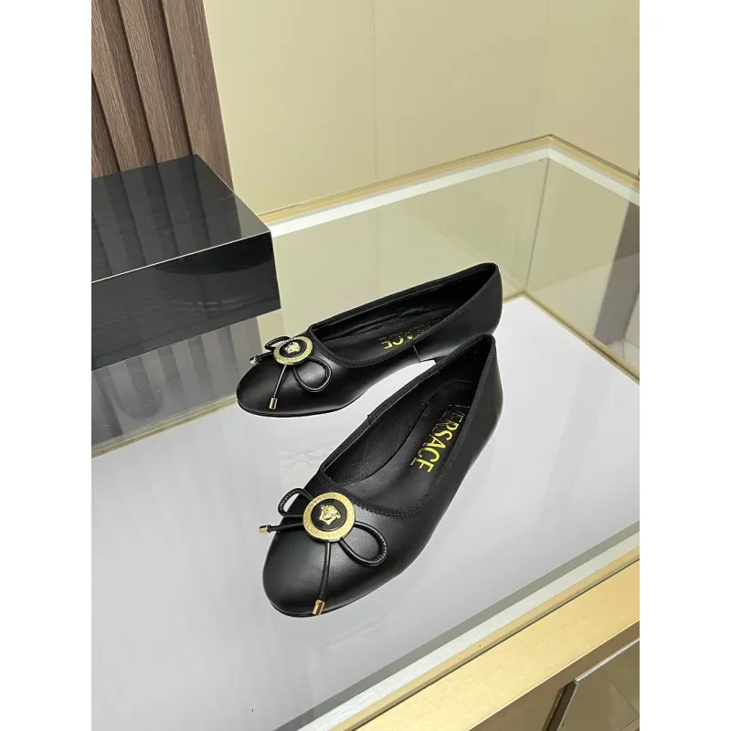 Versace shoes for Womens Versace Flats #A64770