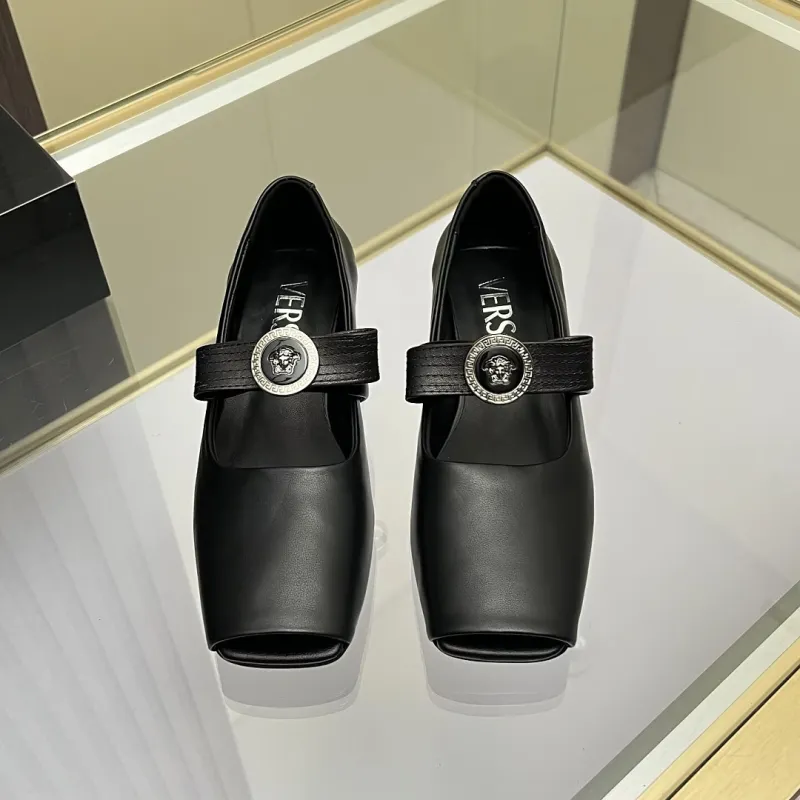 Versace shoes for Womens Versace Flats #A64788