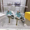 Fendi shoes for Fendi High-heeled shoes for women #A61801