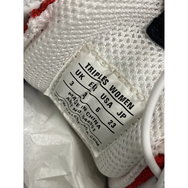 Top Quality Balenciaga triple s Balencia 2-generation visible and transparent crystal air cushion sole made of old thick base Laoda Shoes Size: 35-46 #9874266