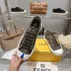 Fendi shoes for Womens Fendi Domino Sneakers Brown #A49014