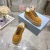 Buy Top Prada Shoes for Womens Prada Sneakers yellow 35-41 Size #A53002