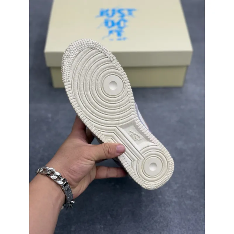 Nike Shoes for Nike Air Force 1 shoes Pink-Purple Butterfly Whisper #A62883