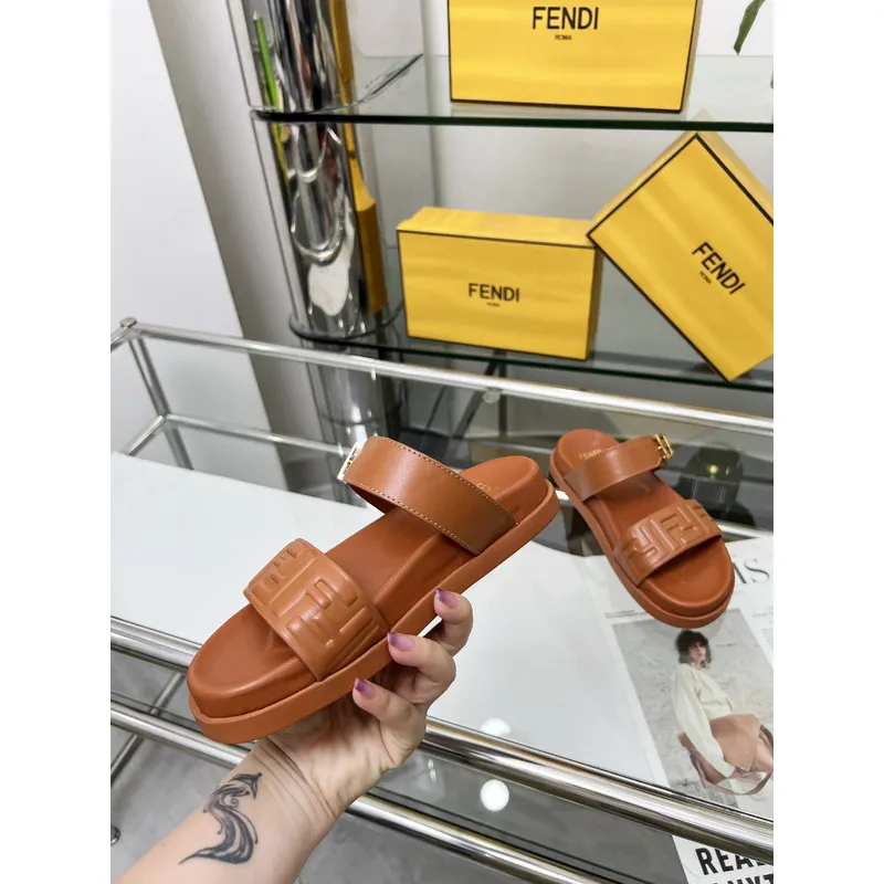 Fendi shoes for Fendi Slippers for men #A52446
