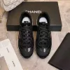 Chanel Black White Couples Sneakers #A54426
