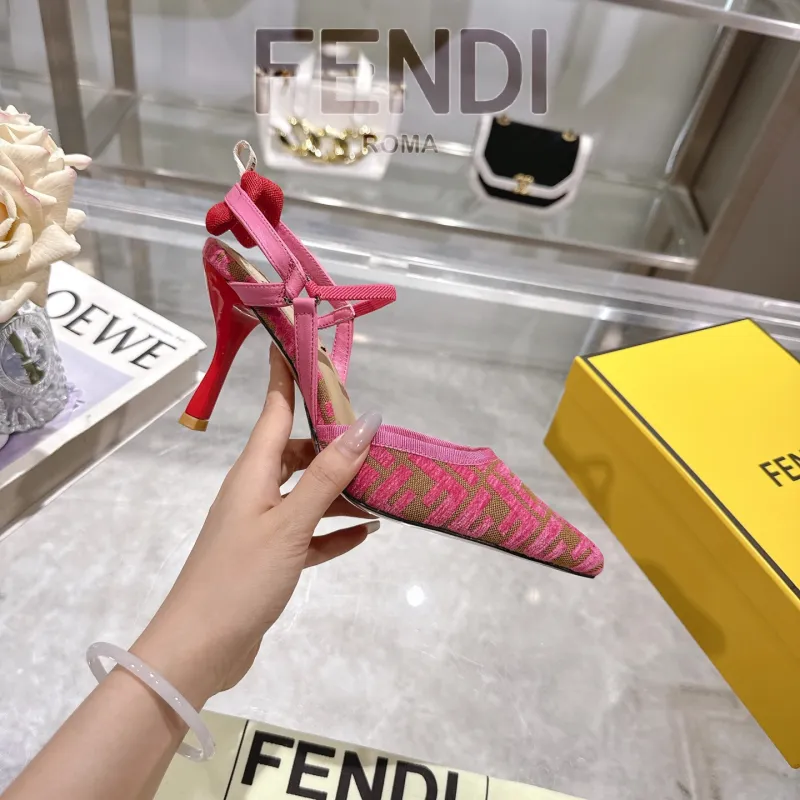 Fendi shoes for Fendi High-heeled shoes for women #A61798 Fendi shoes for Fendi High-heeled shoes for women #A61798