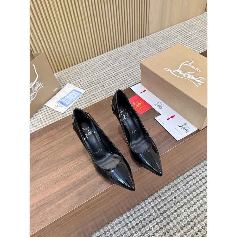 CL Redbottom Shoes for Womens CL Pumps 10cm #A46342