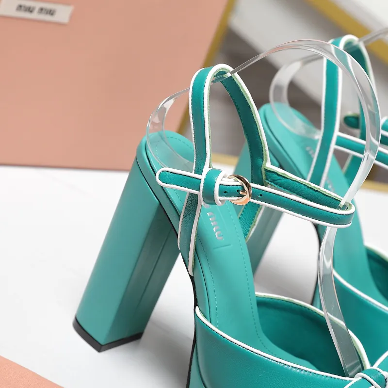 Miu Miu Shoes for MIUMIU High-heeled shoes for women Heel height:12cm #A61179