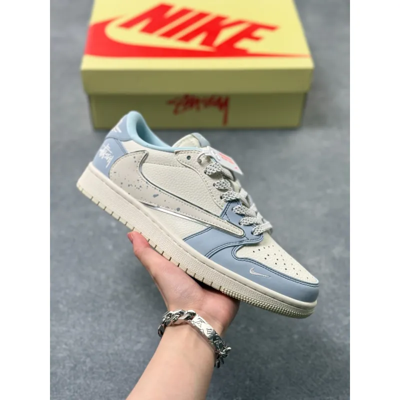Travis Scott x Fragment Design x Jordan Air Jordan 1 Low OG SP  #A61715