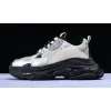 New Balenciaga 17FW Triple S Sneakers Mens Women Casual Shoes Triple S Clear Sole White Green Black Red Rainbow Sports Outdoor Dad Shoe #9875178