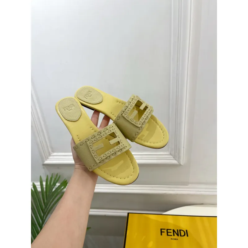 Fendi shoes for Fendi slippers for women #A65239