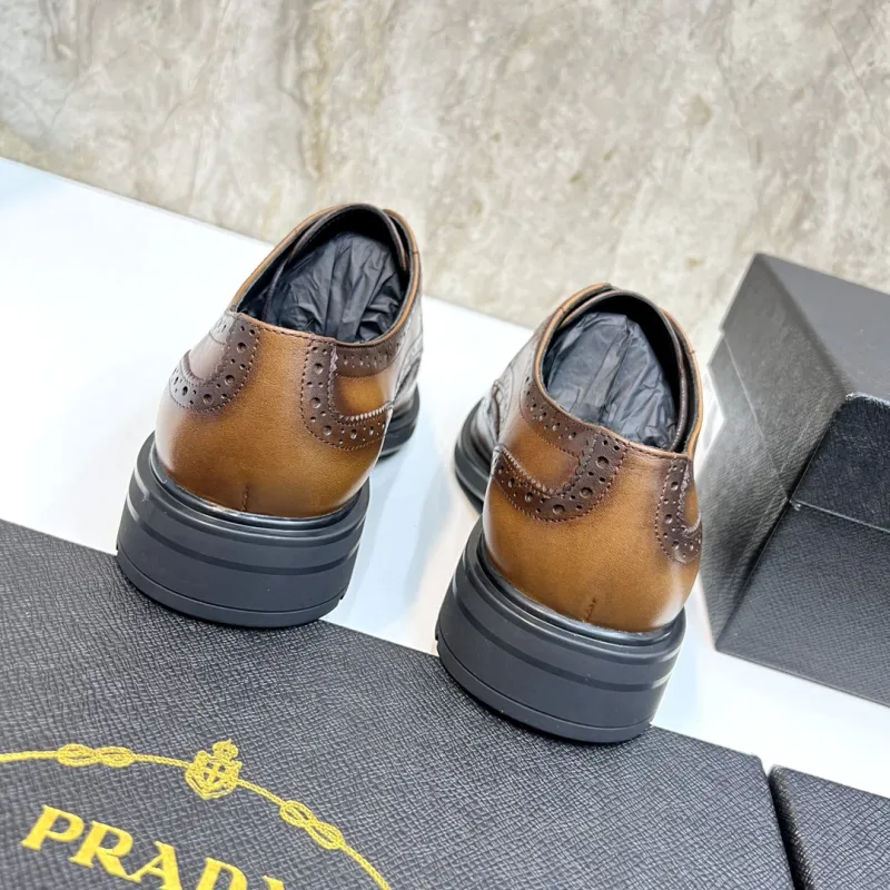 Replica Prada Shoes for Mens Fashionable Formal Leather Shoes #A23700