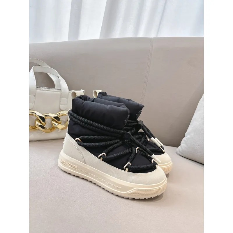 Moncler AltiVe 2025 Winter Padded Snow Boots Drawstring Design Multi Color Options for Unisex Luxury Warm Footwear #A57773