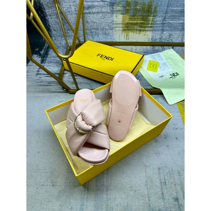 Fendi shoes for Fendi slippers for women #A49897