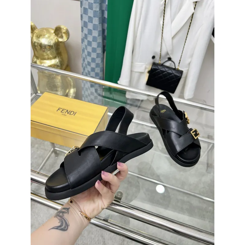 Fendi shoes for Fendi Slippers for men #A52445