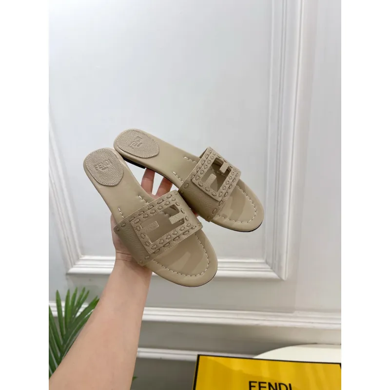 Fendi shoes for Fendi slippers for women #A65237