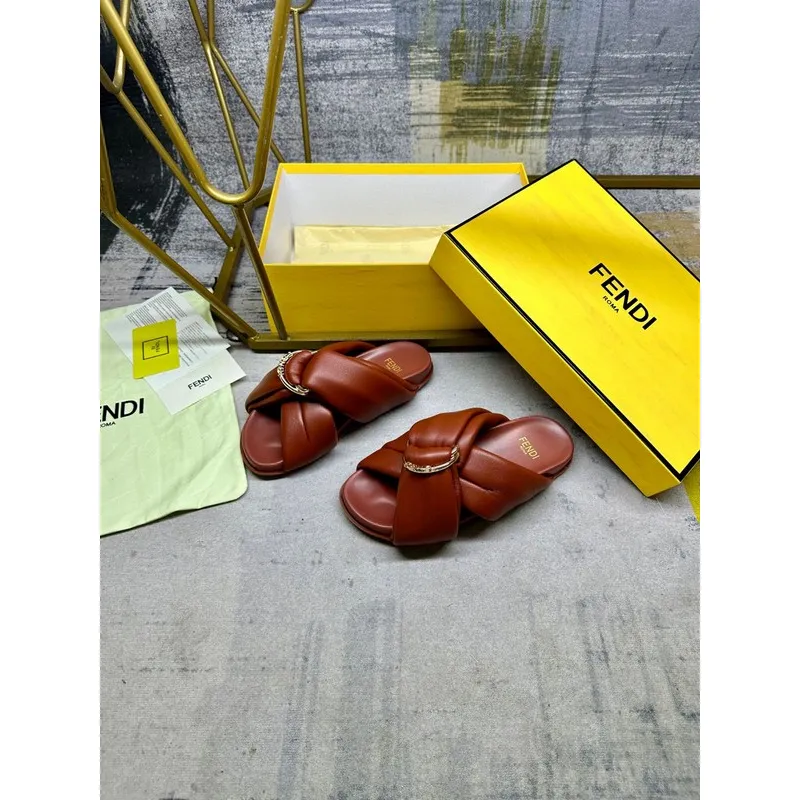 Fendi shoes for Fendi slippers for women #A49899
