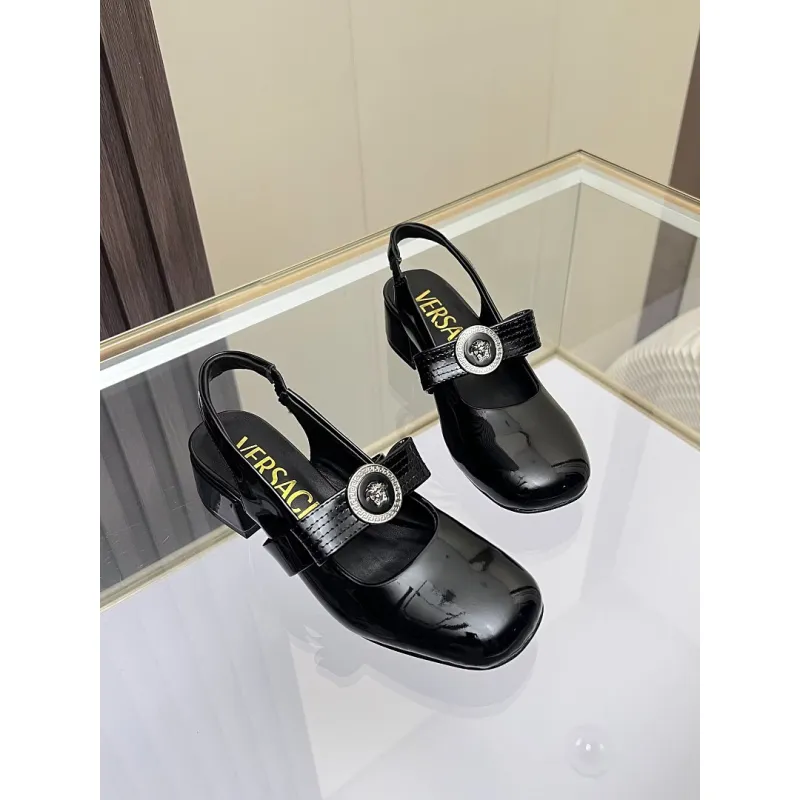 Versace shoes for Womens Versace Flats #A64798