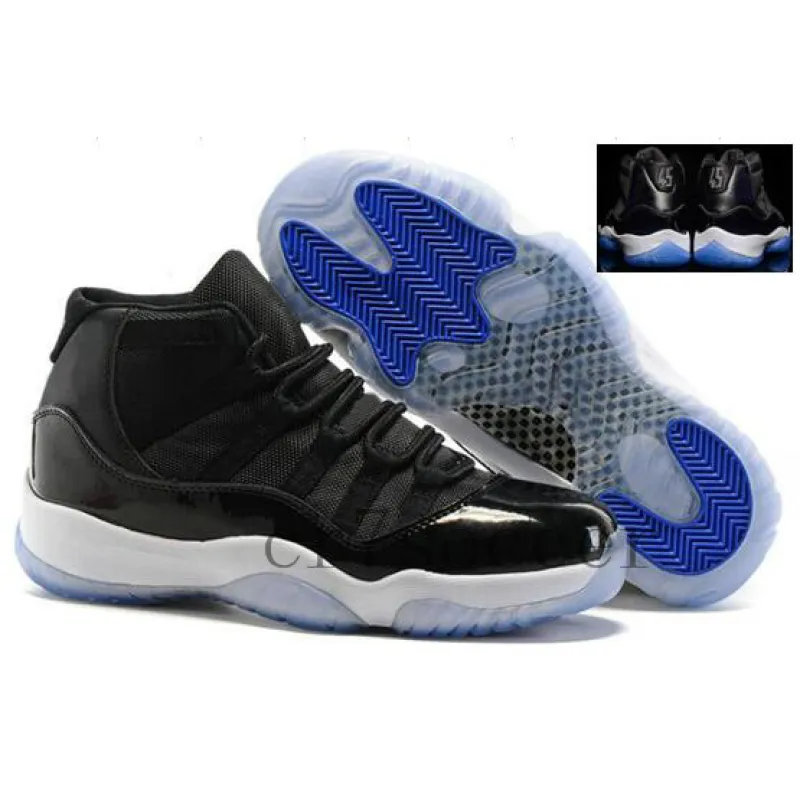 11s Platinum Tint Concord 45 Mens Basketball Shoes 11 Cap and Gown Blackout Stingray Gym Red Midnight Navy Bred Space Jams Sports Sneakers #9115663