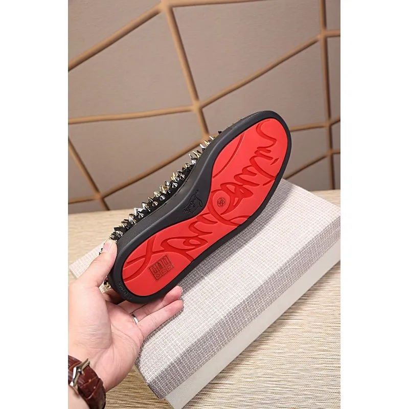 Hot CL Redbottom Sneakers Red Bottoms Bottom Men Women Fashion High Cut Party Lovers Shoes #9874791