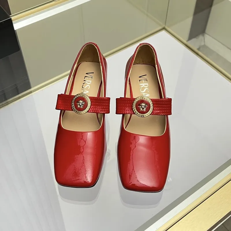 Versace shoes for Womens Versace Flats #A64793