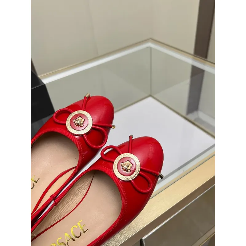 Versace shoes for Womens Versace Flats #A64768
