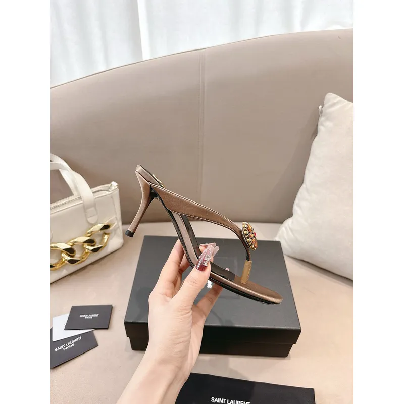 YSL Shoes for YSL High-heeled shoes for women Heel height:10.5cm #A53218