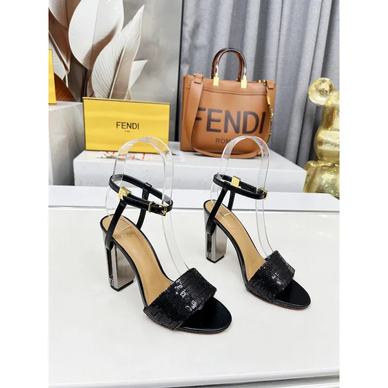 Fendi shoes for Fendi High-heeled shoes for women #A49595