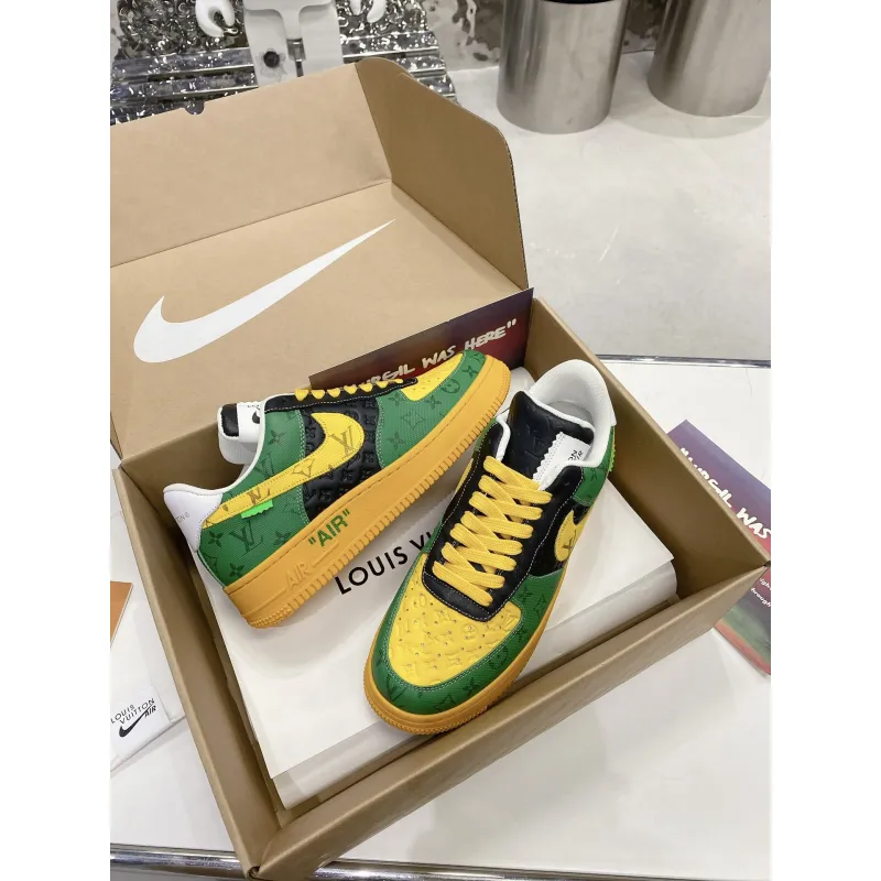 Louis Vuitton x Nike Air Force 1 shoes High Quality 9 Colors Sizes 35-45 #999928124 Louis Vuitton x Nike Air Force 1 shoes High Quality 9 Colors Sizes 35-45 #999928124